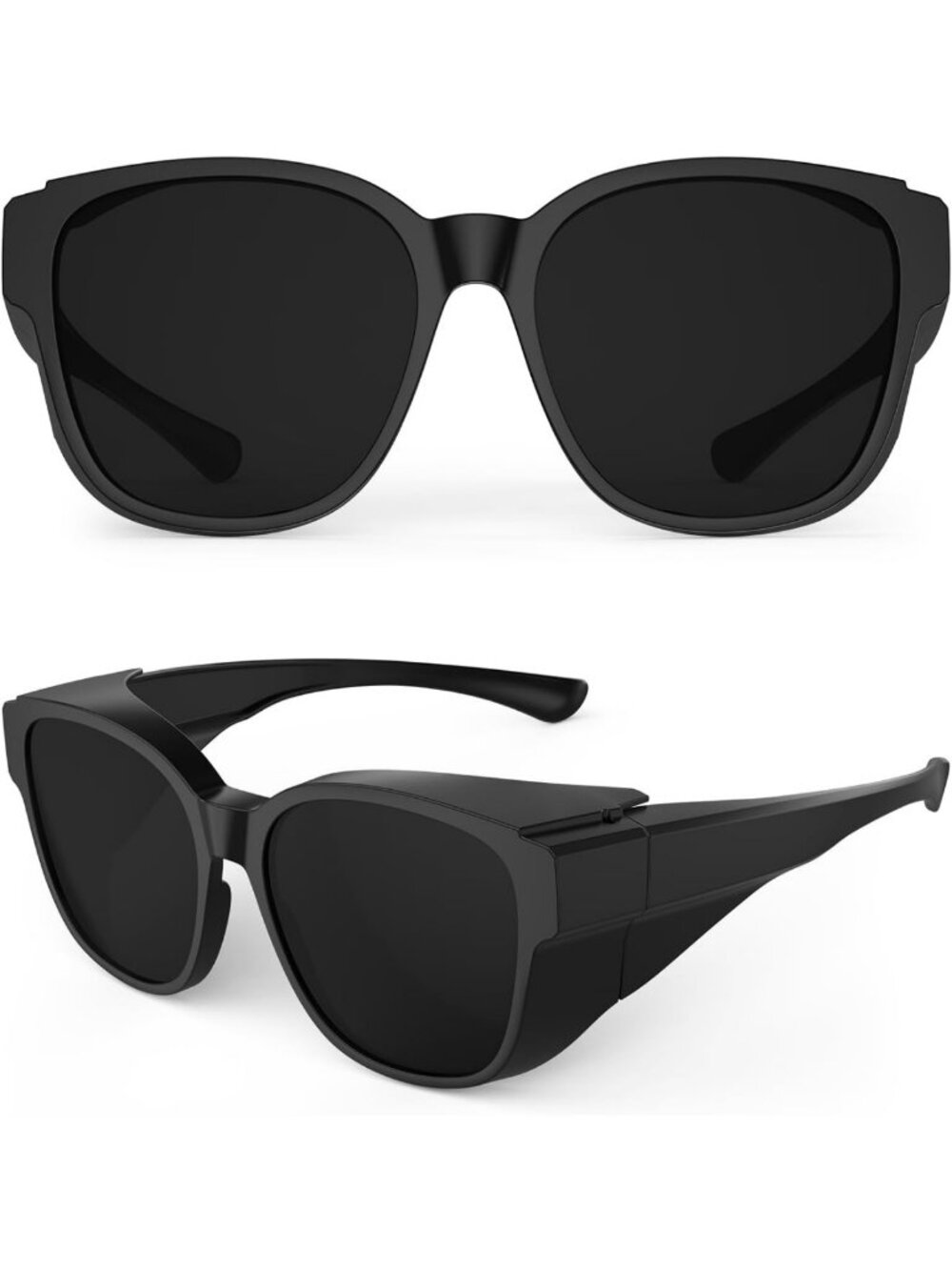 Light Sensitivity CAT4 Dark Fit Over Sunglasses for Cataract Protection